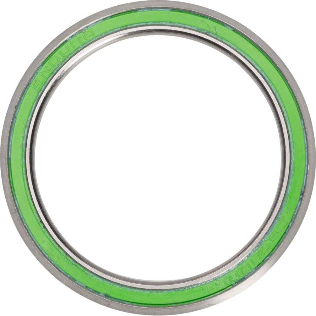 Wheels Manufacturing 1.5" 36 x 36 degree Stainless Steel Angular Contact Bearing 40mm ID x 51mm OD x 6.5mm wide