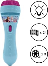 Lexibook Disney Frozen Story Projector Torch LTC050FZ Blue Purple 3 Discs view 2