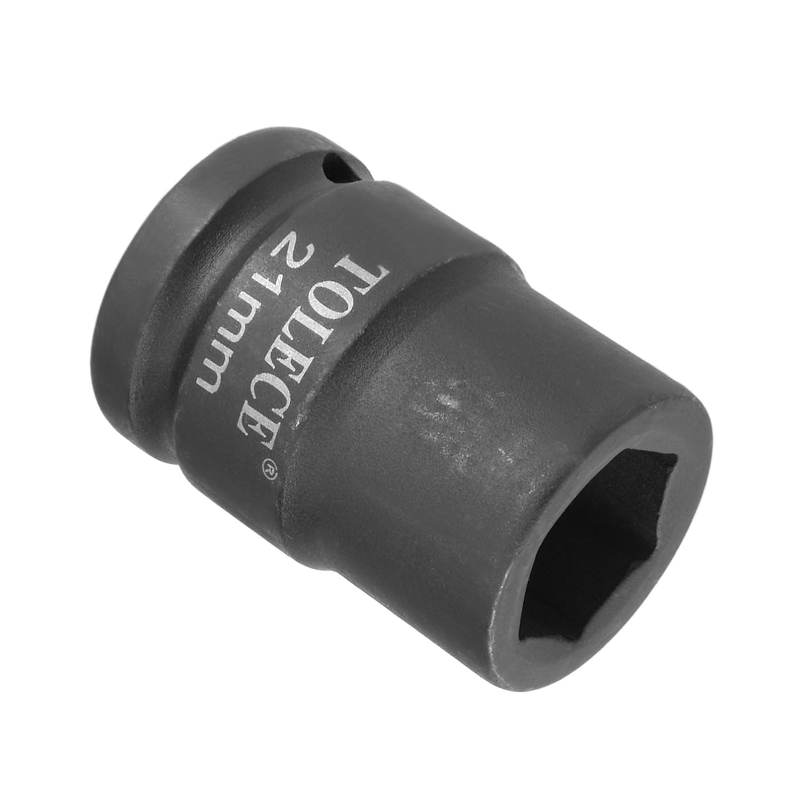 CoCud 6-Point Shallow Impact Socket, 3/4-Inch Drive 21mm Socket, Cr-Mo Spindle Axle Nut Impact Socket - (Applications: for Household Maintenance)