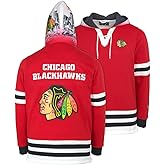 FE NHL unisex-adult Chicago Blackhawks Lace Up Hoodie