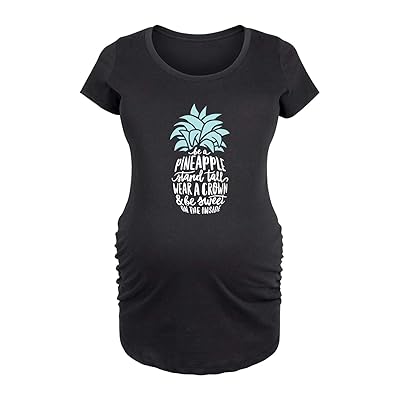 pineapple maternity shirt