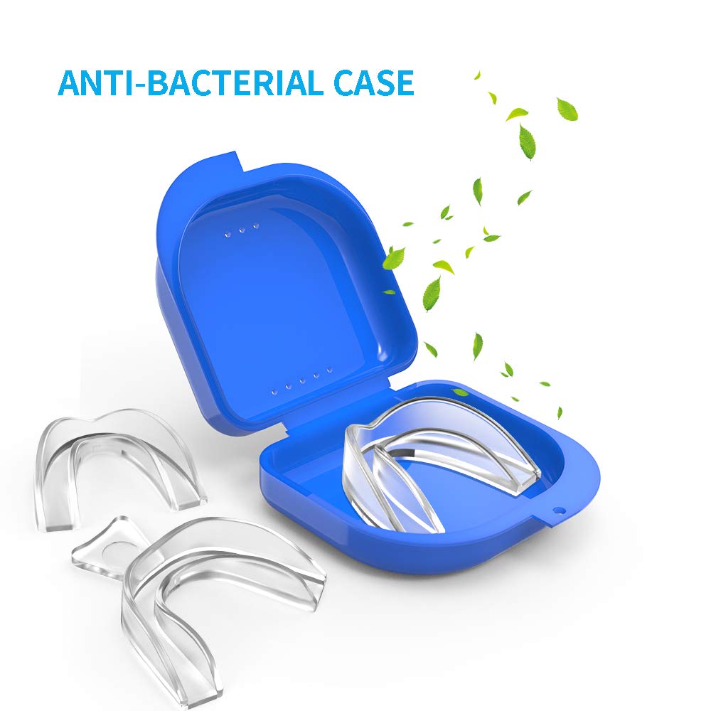 PHOEBE Mouth Guard for Grinding Teeth Night Guards for Teeth Grinding Mouldable Tooth Bite Guard Stop Teeth Grinding Clenching Eliminates Bruxism, TMJ -3 Sizes, 6 Pieces : Beauty