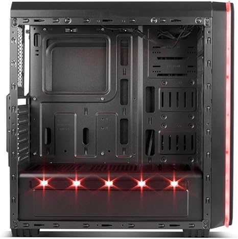 Nox Hummer MC Black - NXHUMMERMCB - Caja PC, Color Negro: Nox: Amazon.es: Informática