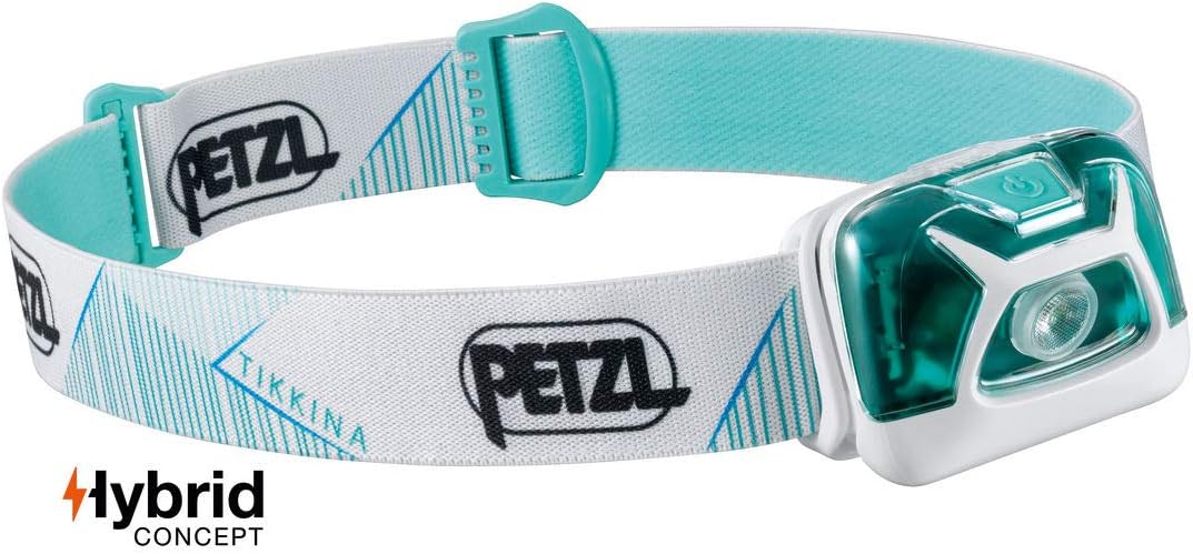 PETZL, TIKKINA Headlamp, 250 Lumens, Standard Lighting, Black : Sports & Outdoors