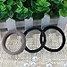Hair Ties Ponytail Holders Neutral for Thick Heavy Hair YYM 5 Pairs Ultimate Thick Seamless Cotton No Crease Hair Bands for Women