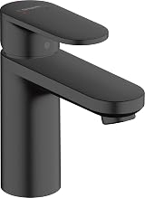 Hansgrohe Vernis Blend Basin Mixer Matt Black 100mm ComfortZone EcoSmart