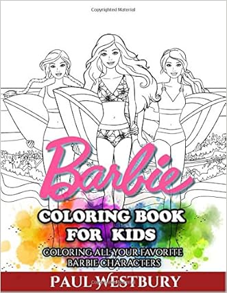 100+ Barbie Cartoon Coloring Book HD