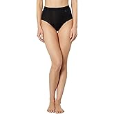 Tommy John Women's Second Skin High Rise Briefs – Soft, Stretchy, Breathable, Full Coverage High-Waisted Underwear
