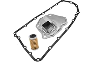 A ABSOPRO 1 Set Transmission Filter Oil Pan Gasket Kit for Nissan Rogue NV200 Juke for Nissan 31728-1XF02 31726-28X0A 31397-1