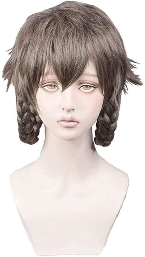 Amazon シュタインズ ゲート Steins Gate 阿万音 鈴羽 あまね すずは 風 コスプレウィッグ 耐熱ウィッグ 変装用ウィッグ Cosplay Wig かつら イベント 仮装用 ヘアピース 専用ネット付き コスプレ 仮装 通販