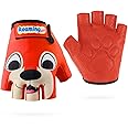 Kids Half Long Finger Climbing Gloves for Age 1-10 Boys Girls Gymnastics Monkey Bars, Good Grip Control Gloves for Scooter Balance Boards Biking Fishing Outdoor Sports