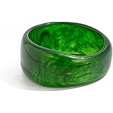 72ore Resin Bangles Acrylic Bracelets for Women Chunky Gold Bangle Bracelet Irregular Thick Bangle Jewelry Gifts