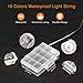 EIISON Led String Light Battery Powered, Multi 16 Color Changing 16ft with Remote, Modes Changeable, Waterproof Indoor & Outdoor 50 Fairy Starry Micro LEDs, for Party Christmas Decorations