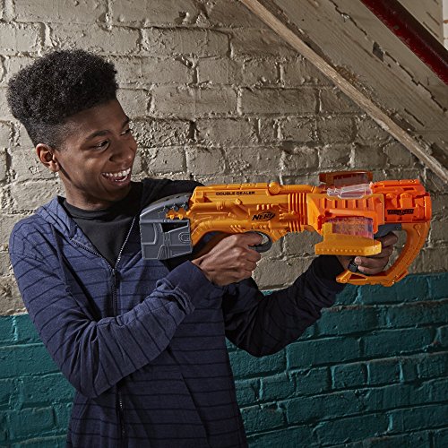 Double-Dealer-Nerf-Doomlands-Toy-Blaster-with-Two-12-Dart-Clips-24-Official-Elite-Darts-Amazon-Exclusive