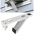 Window Air Conditioner Support Bracket,Relieves Weight Stress On The Window Frame A/C Safe Support Bracket Installs from Inside The House Built-in Bubble Level Window AC Mount Bracket up to 165lbs…