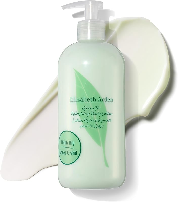 Elizabeth arden - chá verde, loção corporal refrescante, com fragrância de extrato de chá verde, restaura e hidrata, energiza os sentidos, pele sedosa e macia - 500 ml