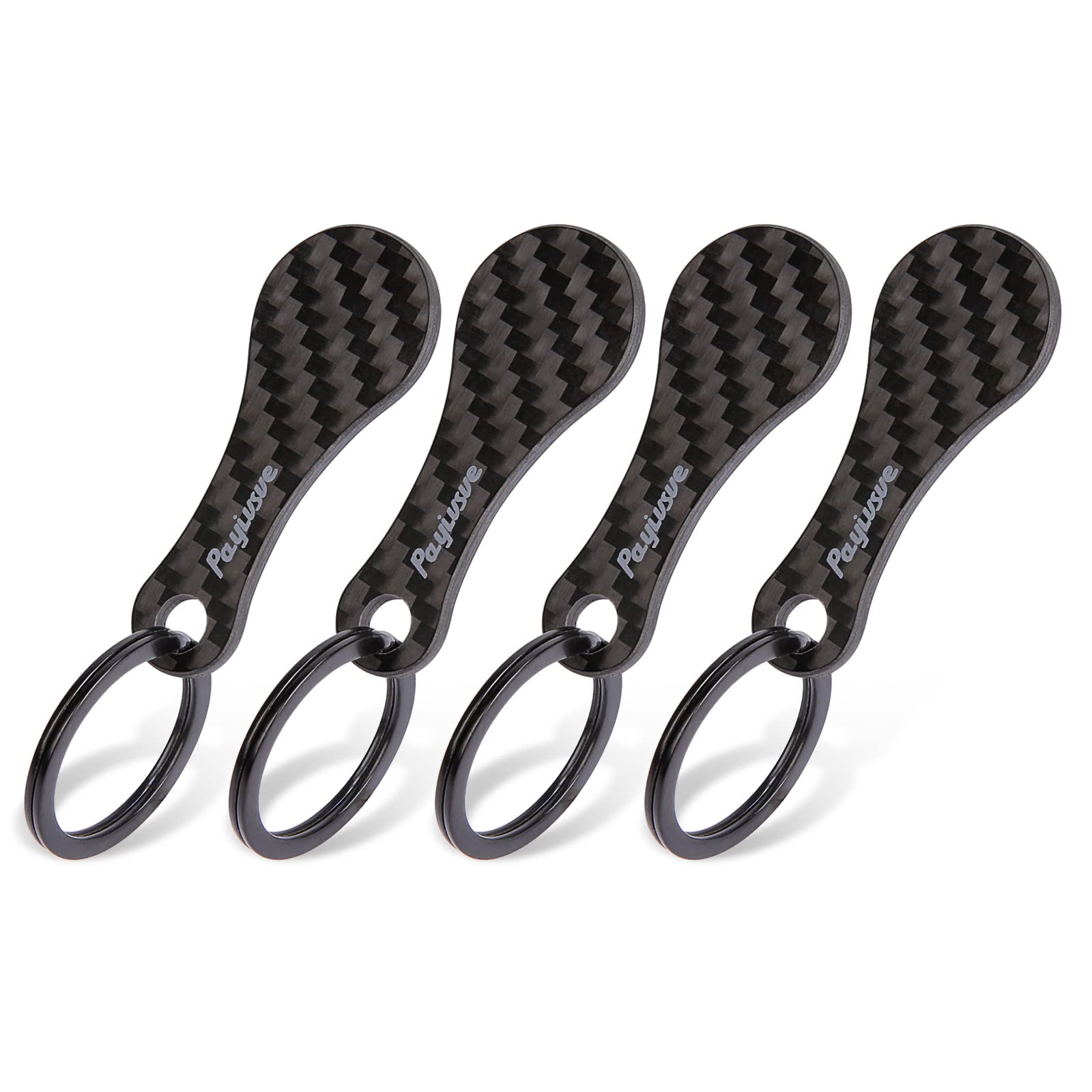 4 Unbreakable Carbon Shopping Trolley Removers | Key Fob for Front-Loader | Removable Token