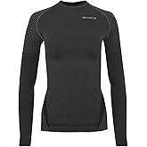 Hot Chillys Women's 3D Knit Crew Midweight Body Fit Base Layer