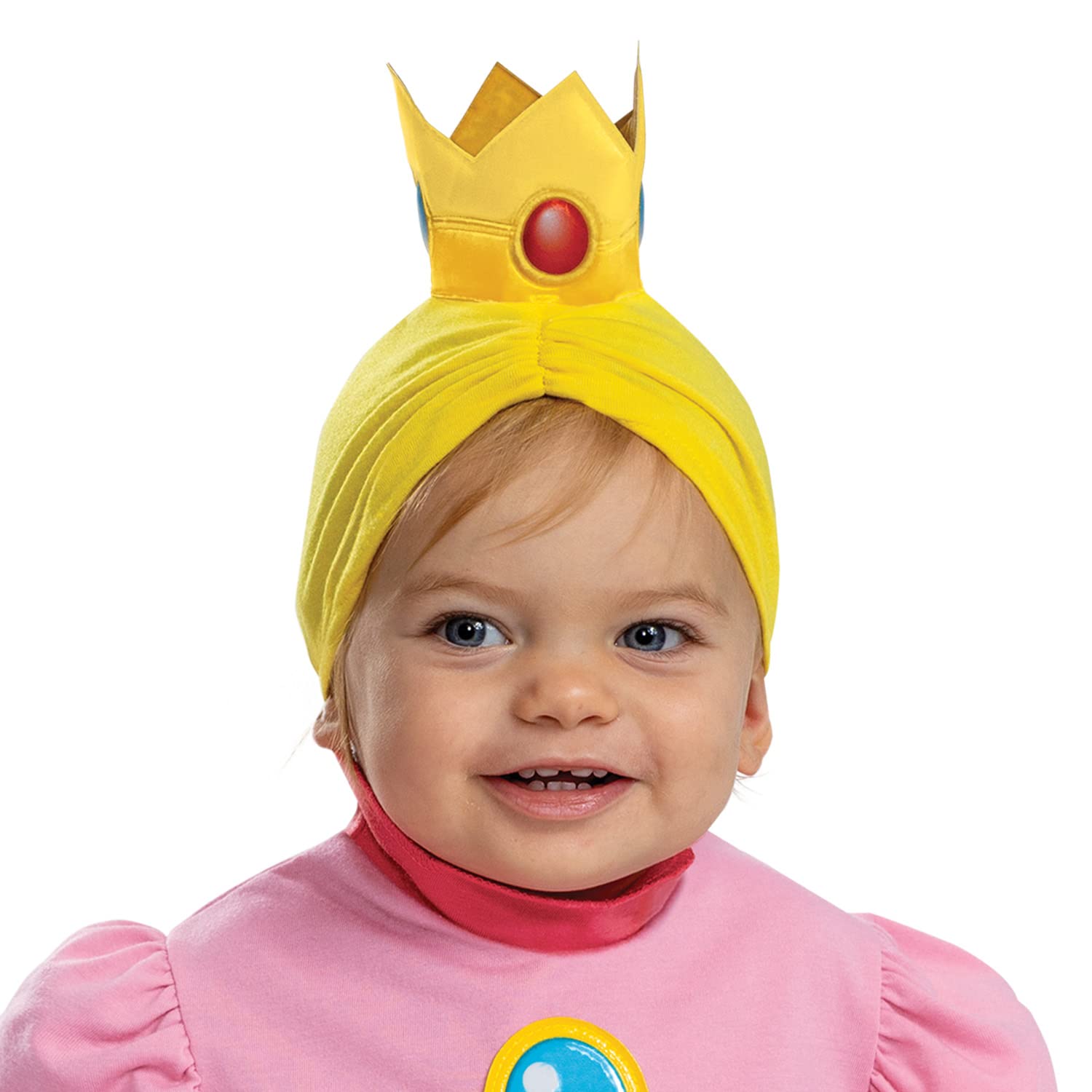 Girl's Super Mario Bros Infant Posh Princess Peach Costume