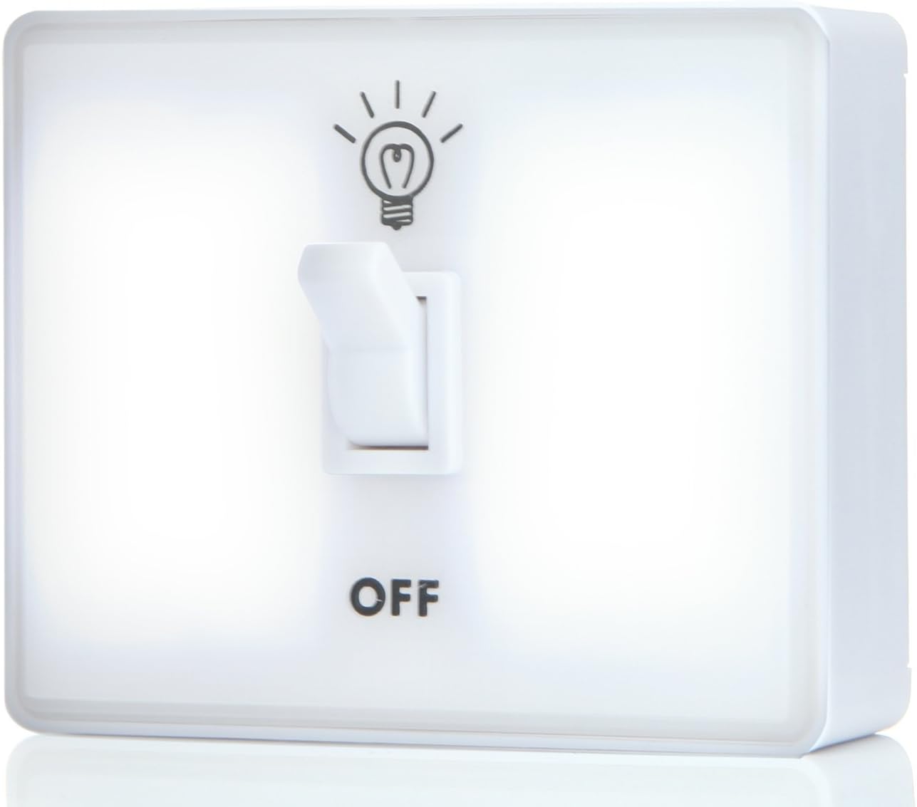 Dalegda White Led Night Light Switch Wireless Battery Powered