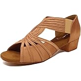 Low Heel Women Ballroom Dance Shoes Salsa Batchata Social Beginner Practice Wedding Dancing 1.5in Heels YT04