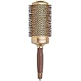Olivia Garden NanoThermic Speed XL Extra-Long Barrel Thermal Round Hair Brush with ergonomic non-slip handle (not electrical)