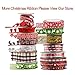 Fowod Winter Christmas Snowflake Trim Crafts Decoration,11 Yard/33 Feet,1 inch Wide (White)