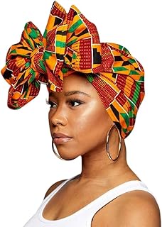 Amazon Com Newjourney African Head Wrap For Women Print African