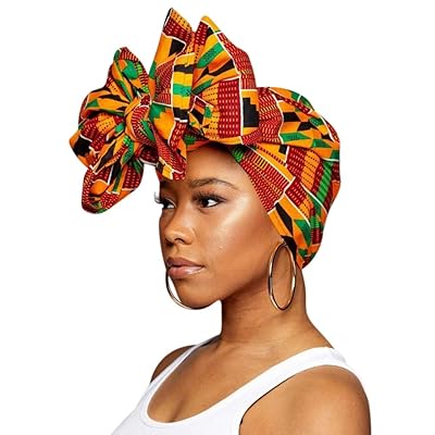 Ankara African Print Headwraps Scarf for Long Hair, Cambodia Ubuy