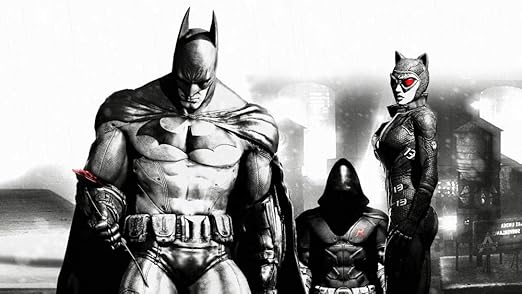 Scarica Gratis Images Xxqbh Auto Adhesif Murales Batman De La Ville En Noir Et Blanc 3d le plus cool salutations
