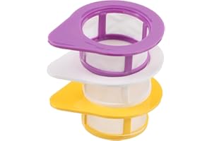 NULYLU 3PCS Laboratory Cell Strainer Mesh Filters Nylon Filter Membrane for Cell Filtration and Separation