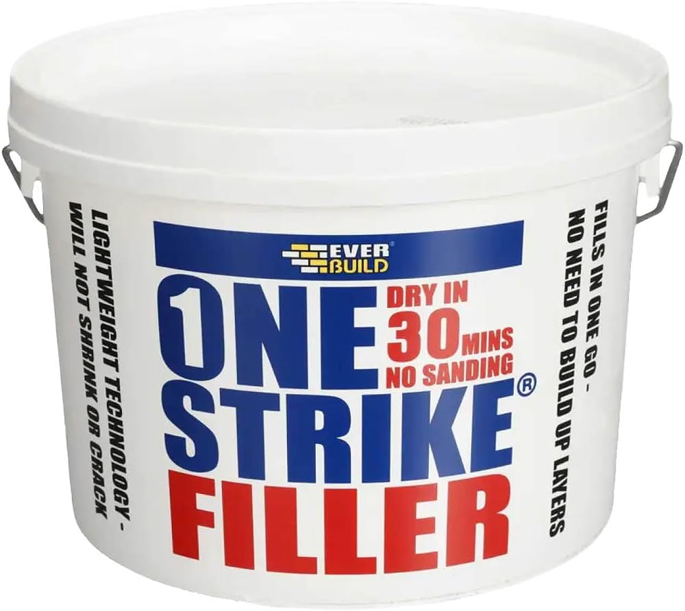 Everbuild ONE2 One Strike Ready-to-Use Filler White 2.5 L