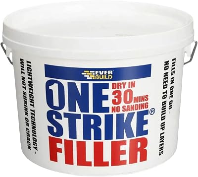 Everbuild ONE2 One Strike Ready-to-Use Filler White 2.5 L