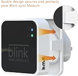 Dunear Outlet Mount for Blink Sync Module 2 White Cardboard Short USB Cable view 3