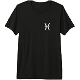 Zodiac Sign Pisces (Vintage White) Premium Tri-Blend T-Shirt