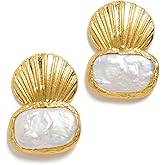 Maison Irem Women's Seabelle Earrings, Pearls, Off White, One Size