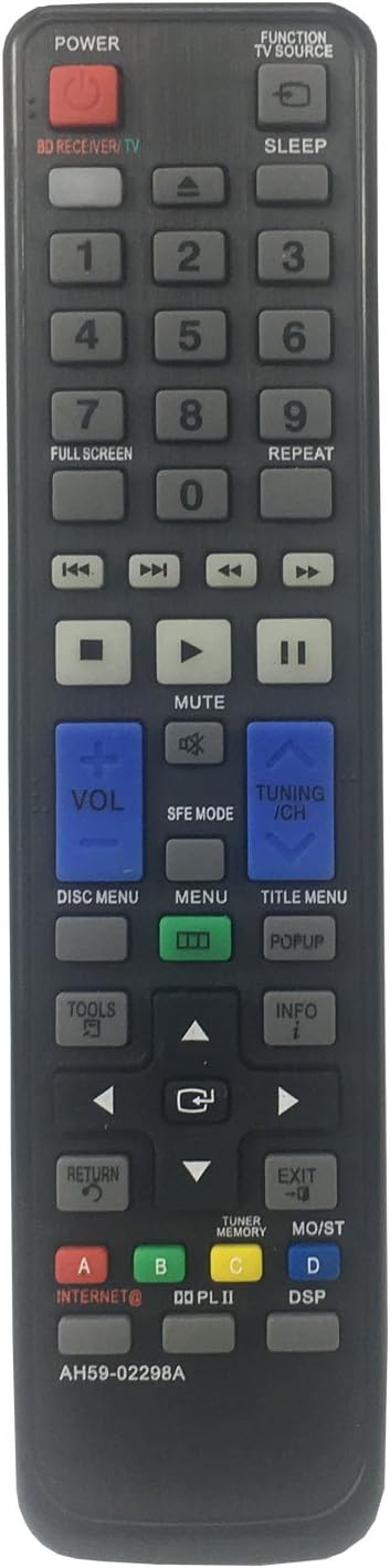 Aurabeam AH59-02298A TV Remote Control for Samsung Home Theater (AH5902298A)