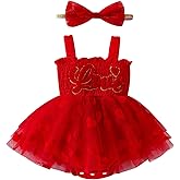 Aenbilo Baby Girl Summer Clothes Sleeveless Girl Clothes Cute Lace Daisy Romper Bodysuit Summer Outfits Headband 0-12Months