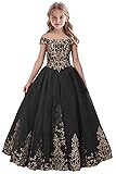 Tulle Flower Girl Dress for Wedding Sparkly