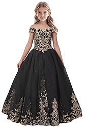 Tulle Flower Girl Dress for Wedding Sparkly