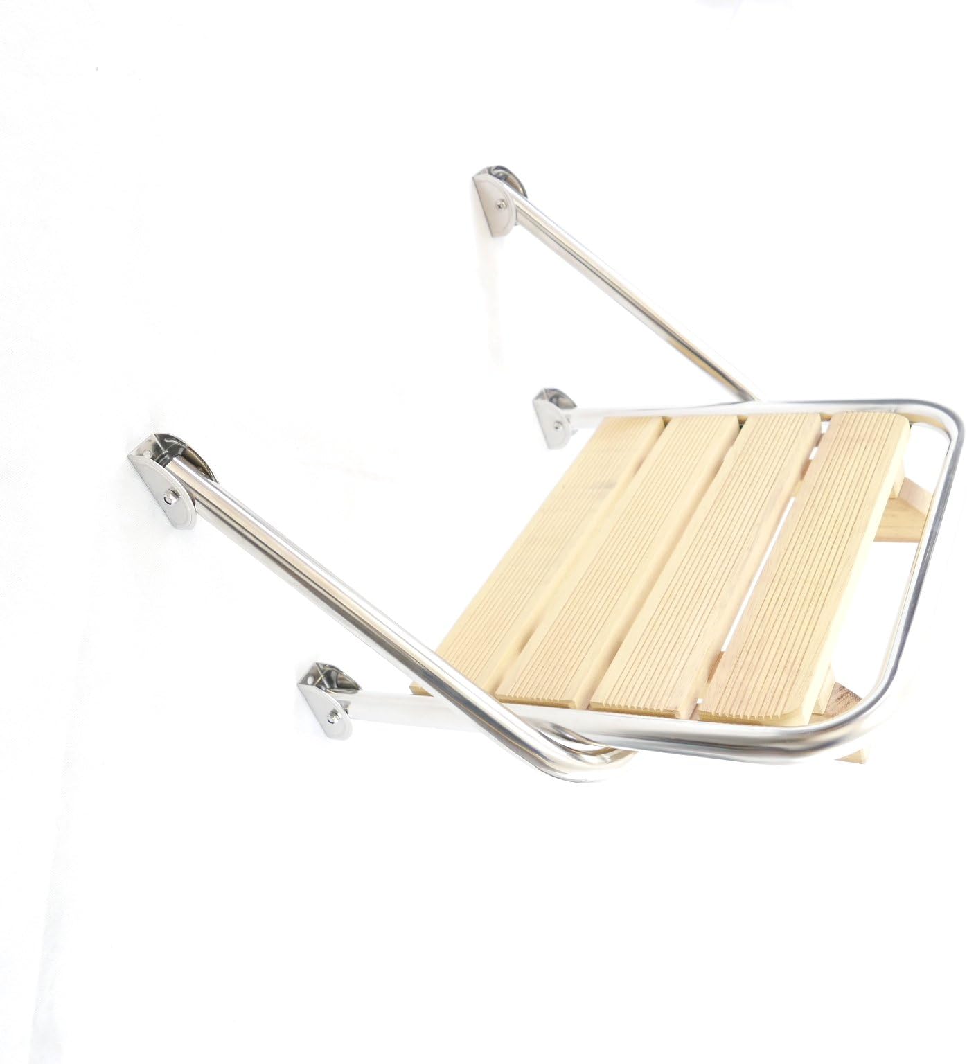 Boat Swim Platform 316 Stainless Steel and Teak Wood 500mm Wide, Marine