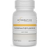 Integrative Therapeutics Phosphatidylserine, 60 Softgels | Brain and Cognitive Function Support*, Supports Healthy Stress Response*, Soy-Free, Gluten-Free, Dairy-Free