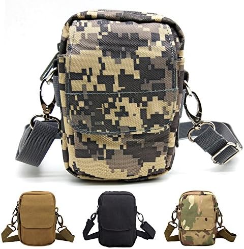 EDC Pouch, Lansday Tactical Sling Bag Admin Waist Hip Belt bag pack - Military Utility Gadget Pouch Gear Shoulder Saddlebag with Cell Phone Holster Holder (CP)