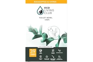 Eco Living Club Toilet Bowl Cleaner Strips Sheets