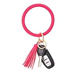 Coolcos Key Ring Bracelets Wristlet Keychain Bangle