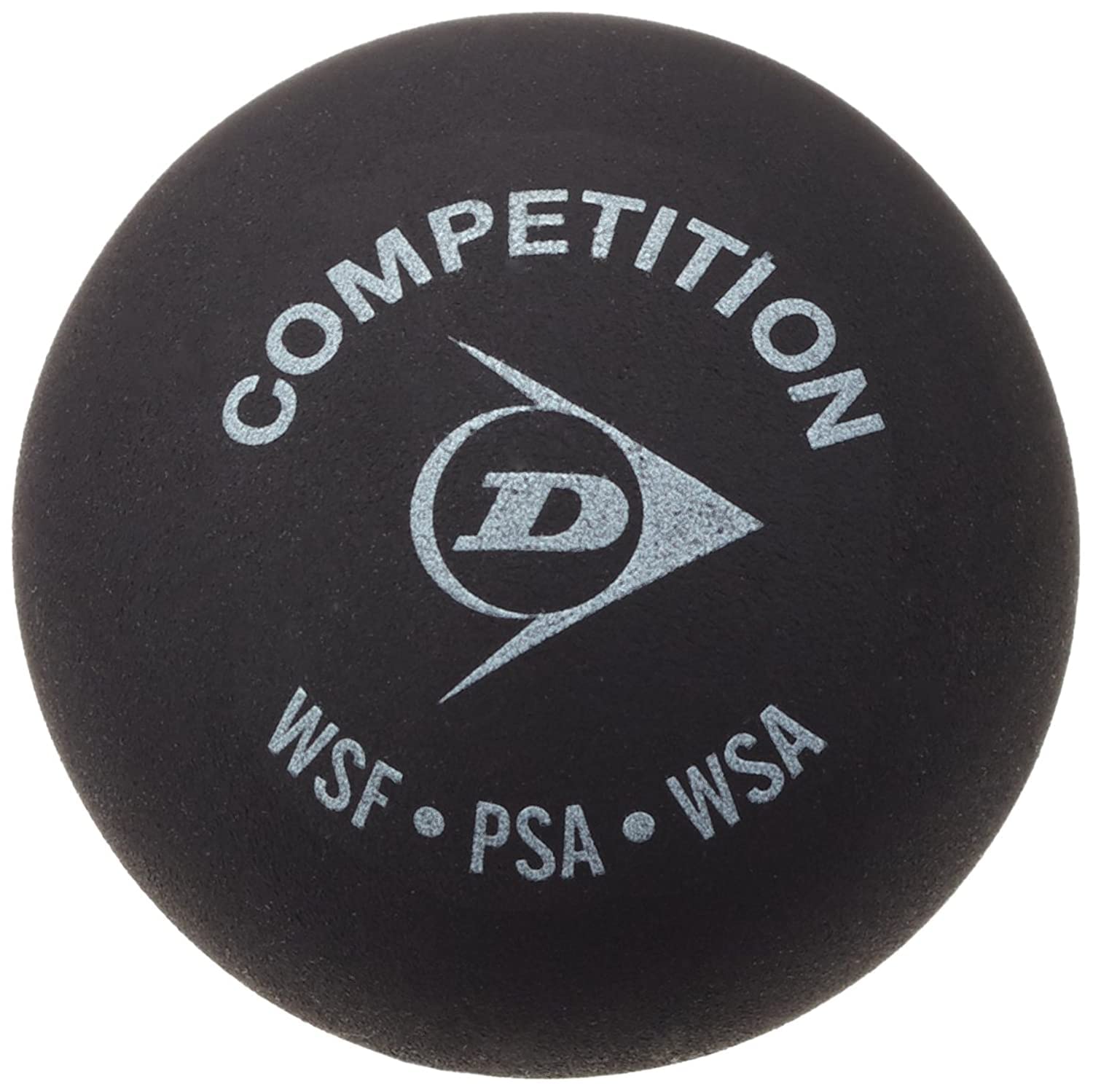 DUNLOP squash ball, black.