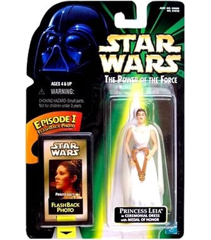 Amazon.com: Star War Power of the Force Princess Leia Red Card