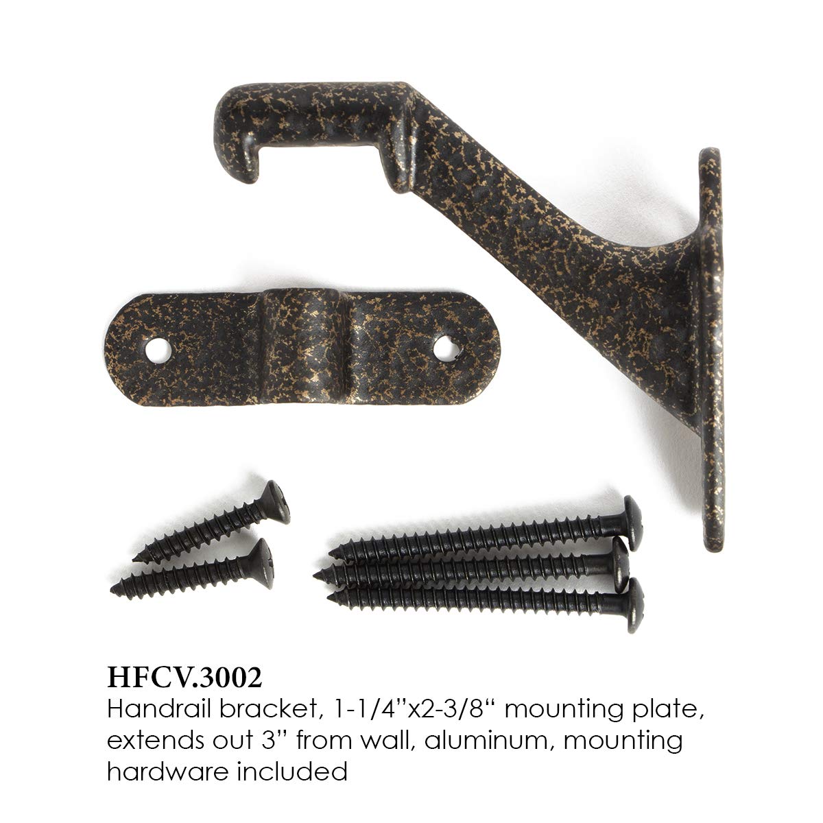 Stair Parts Satin Clear 3002 Handrail Mounting Bracket for ...