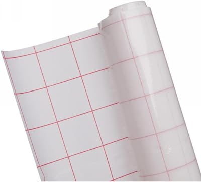 G4GADGET Clear Sticky Back Plastic Book Cover Film 33cm x 1m Transparent