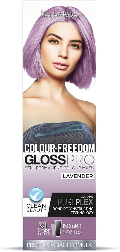 Knight & Wilson Colour Freedom Gloss Pro Lavender 150ml Semi-Permanent